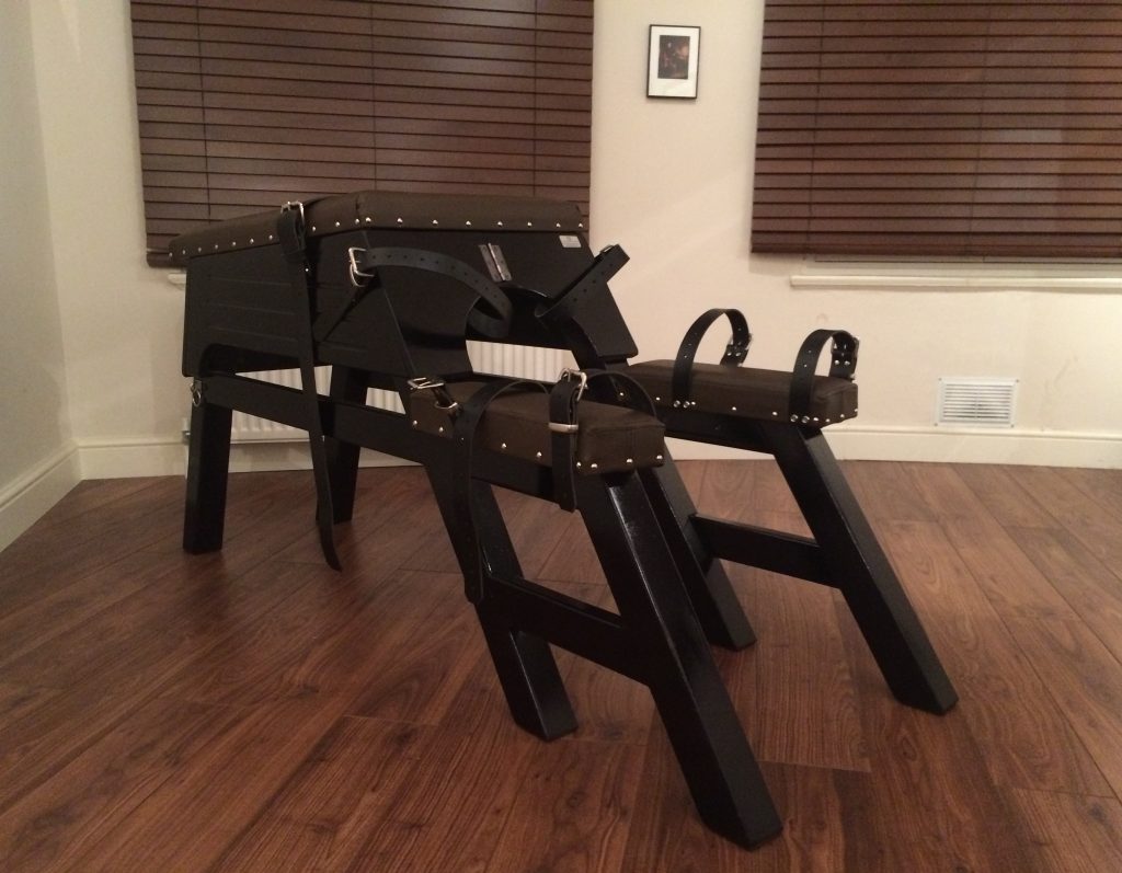 judicial caning punishment bench in Miss Brown's London study